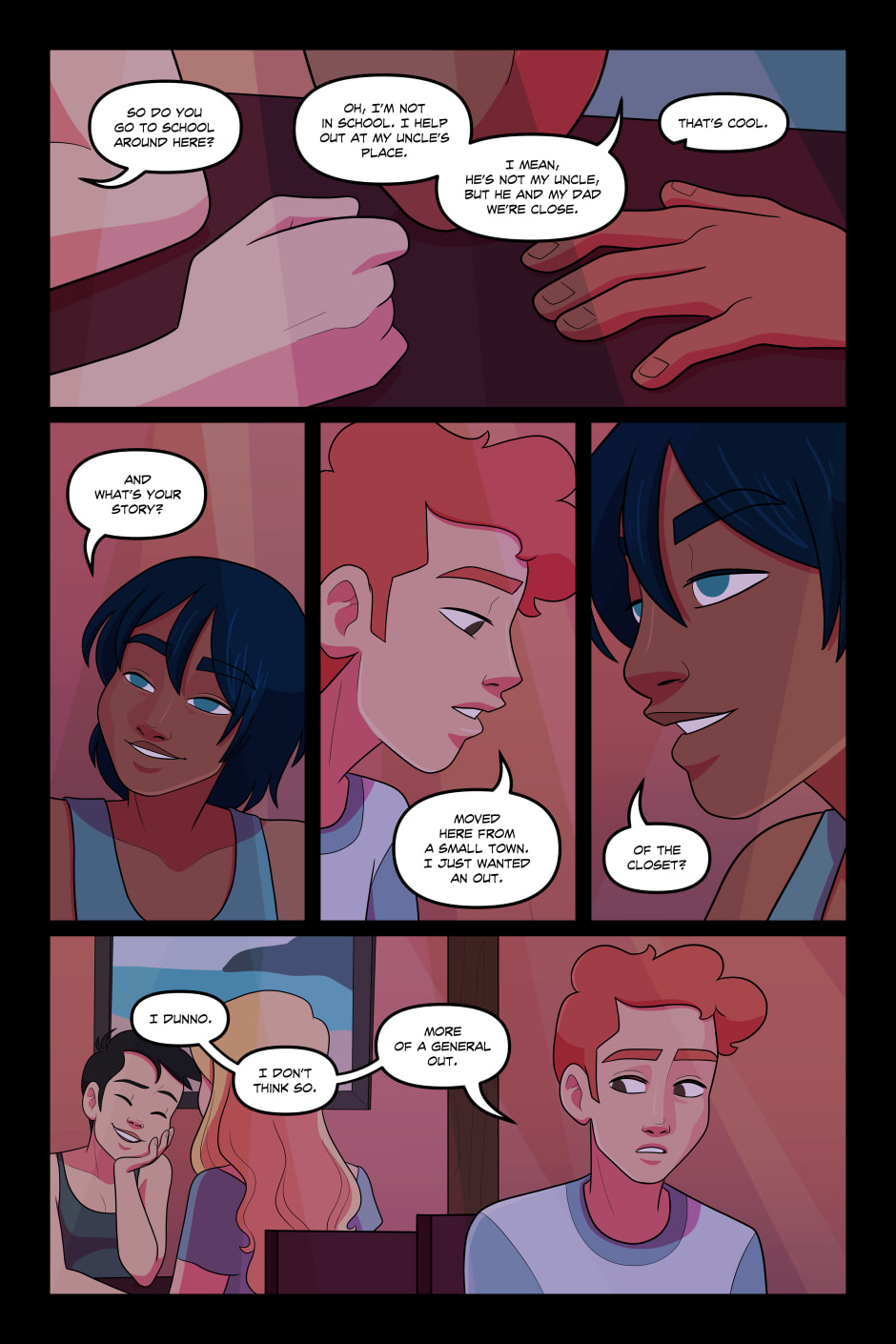 Sunkissed Chapter 1.8 page 1 - 
