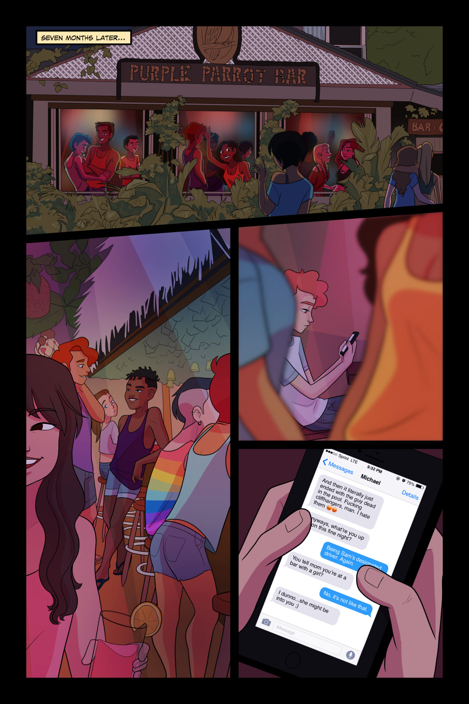 Sunkissed Chapter 1 page 1 - 