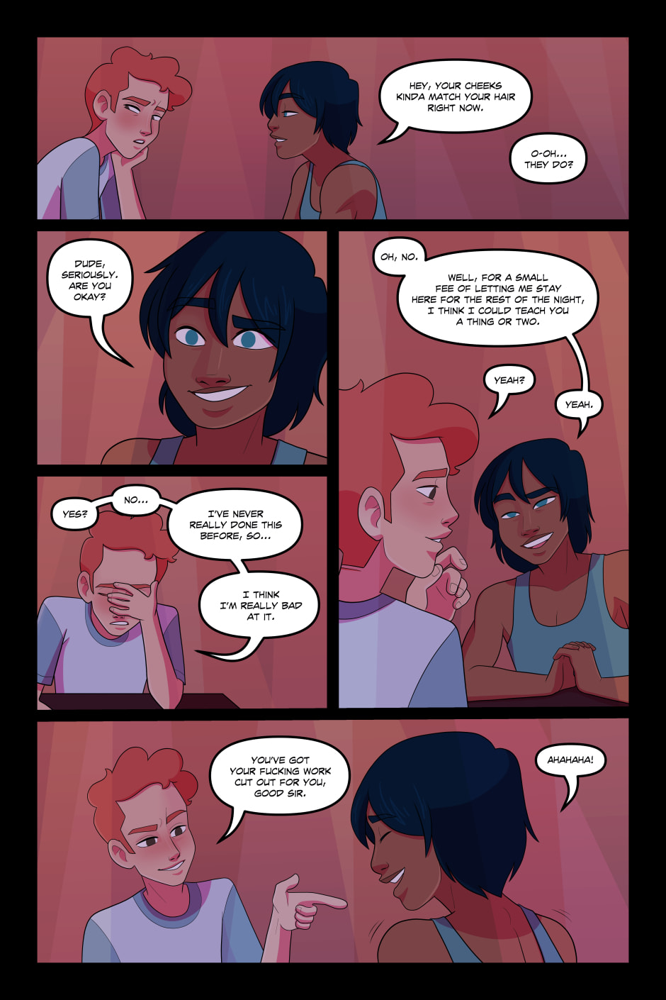 Sunkissed Chapter 2.1 page 1 - 