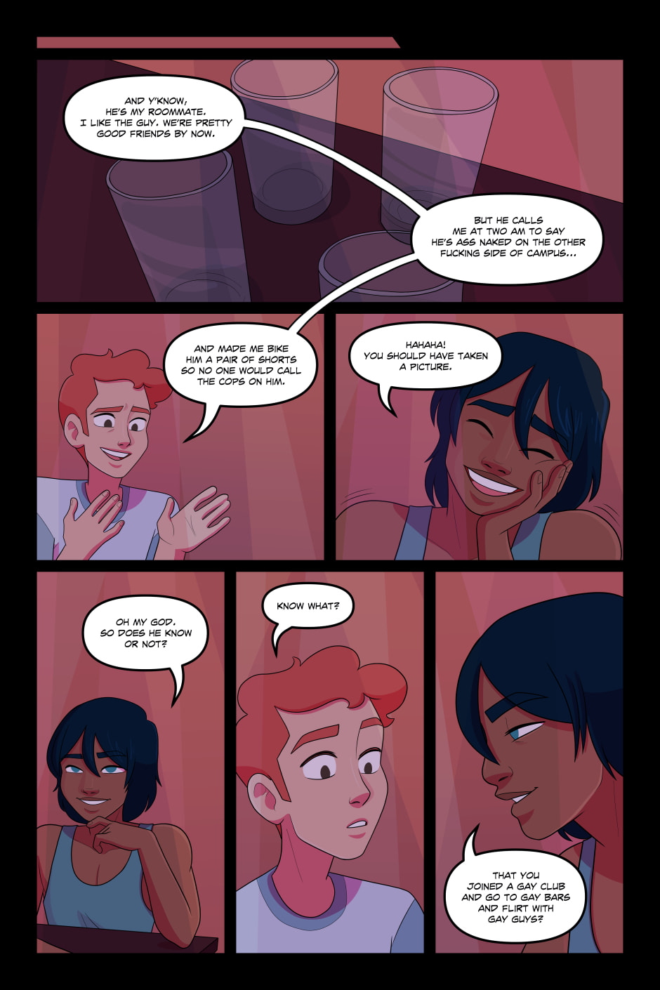 Sunkissed Chapter 2.2 page 1 - 