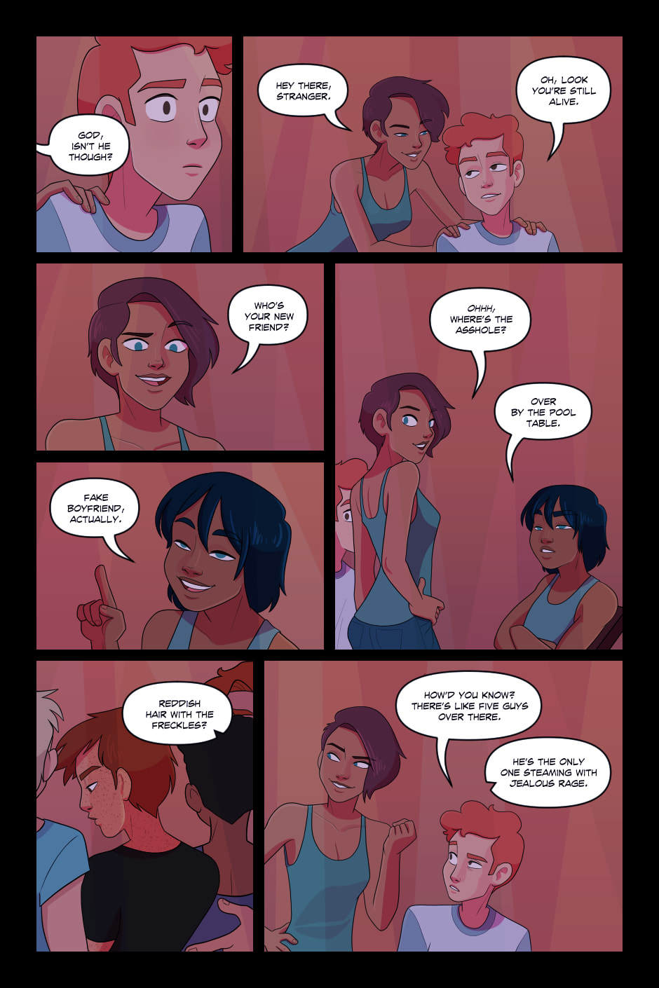 Sunkissed Chapter 2.5 page 1 - 