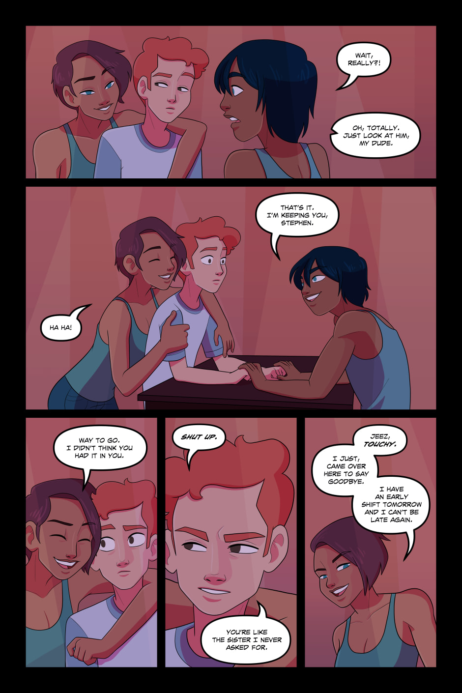 Sunkissed Chapter 2.6 page 1 - 