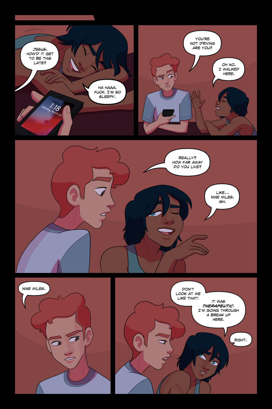Sunkissed Chapter 2.9 page 1 - 
