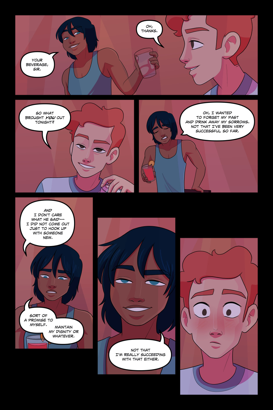 Sunkissed Chapter 2 page 1 - 