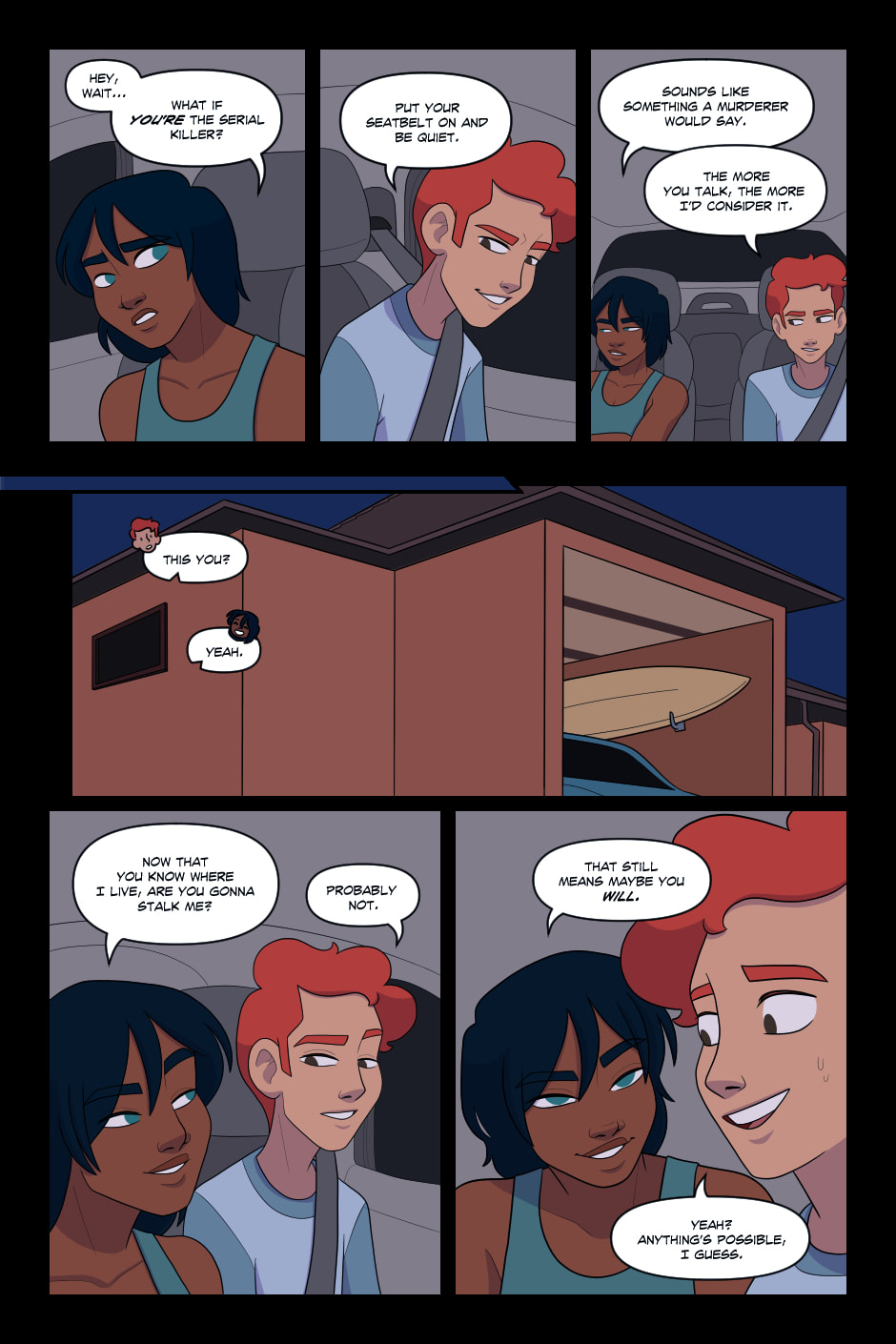Sunkissed Chapter 3.1 page 1 - 