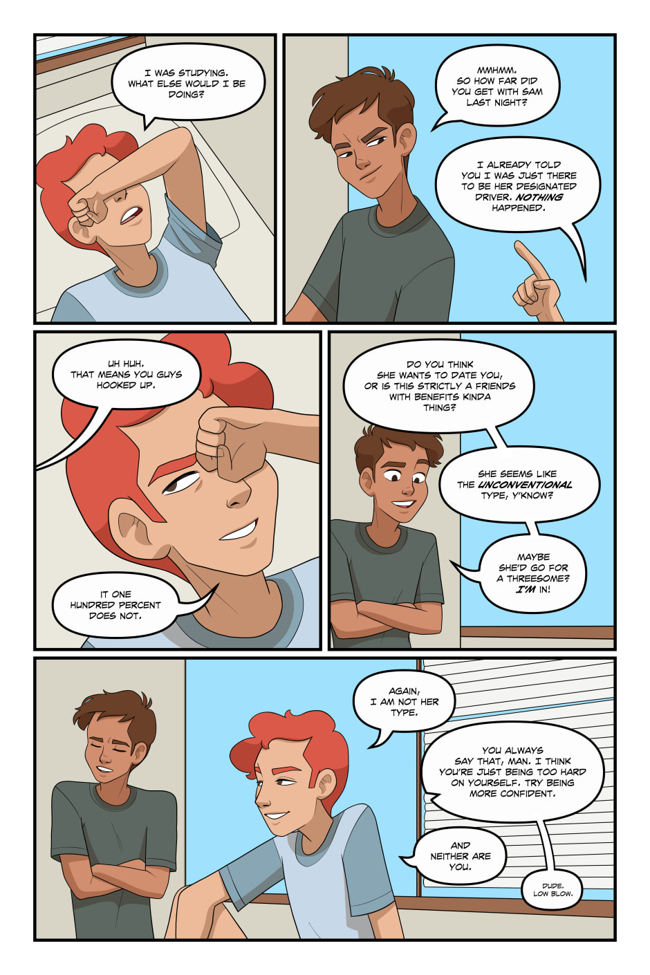 Sunkissed Chapter 3.8 page 1 - 