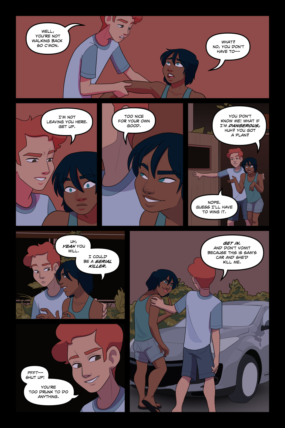 Sunkissed Chapter 3 page 1 - 