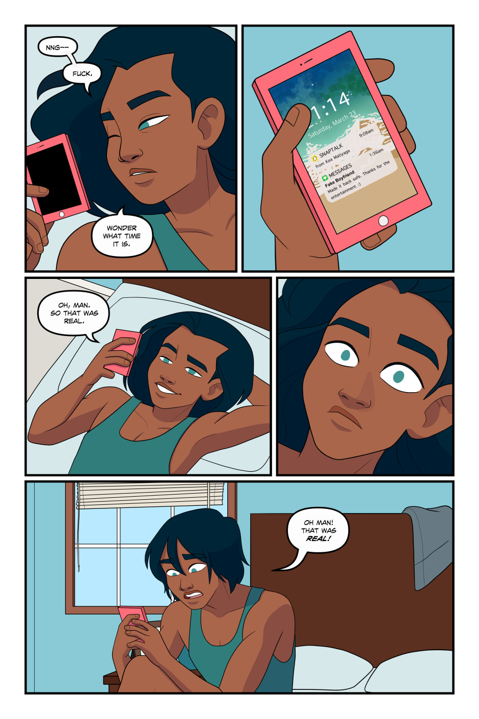 Sunkissed Chapter 4.1 page 1 - 