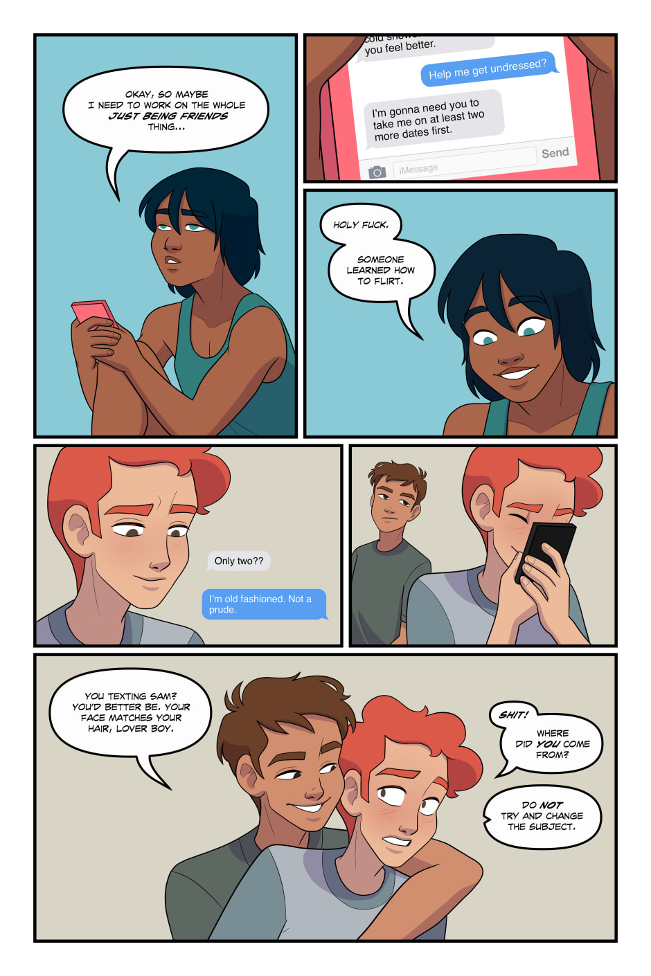 Sunkissed Chapter 4.5 page 1 - 