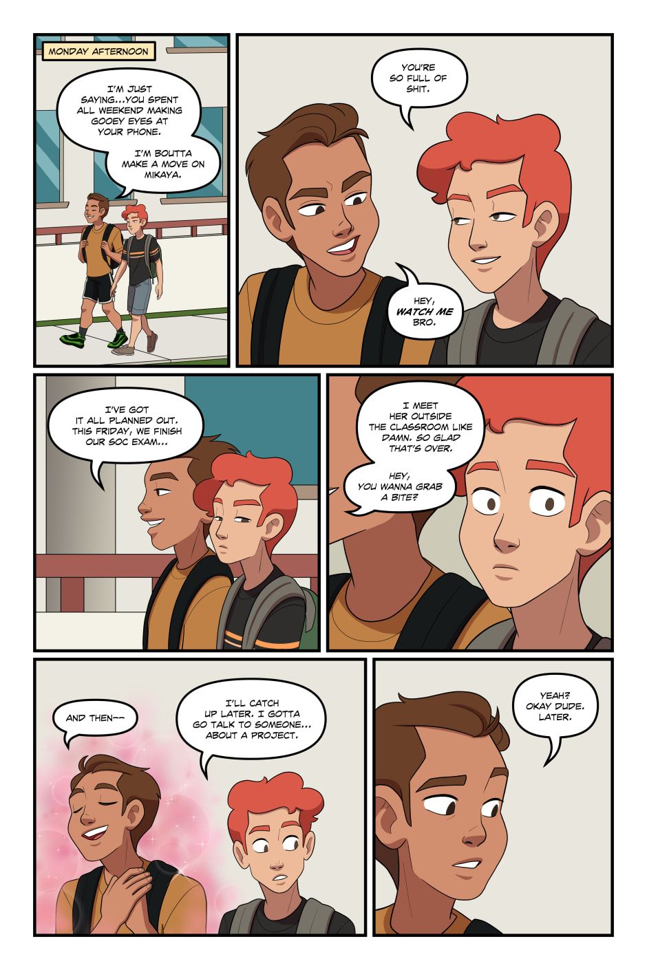 Sunkissed Chapter 4.7 page 1 - 