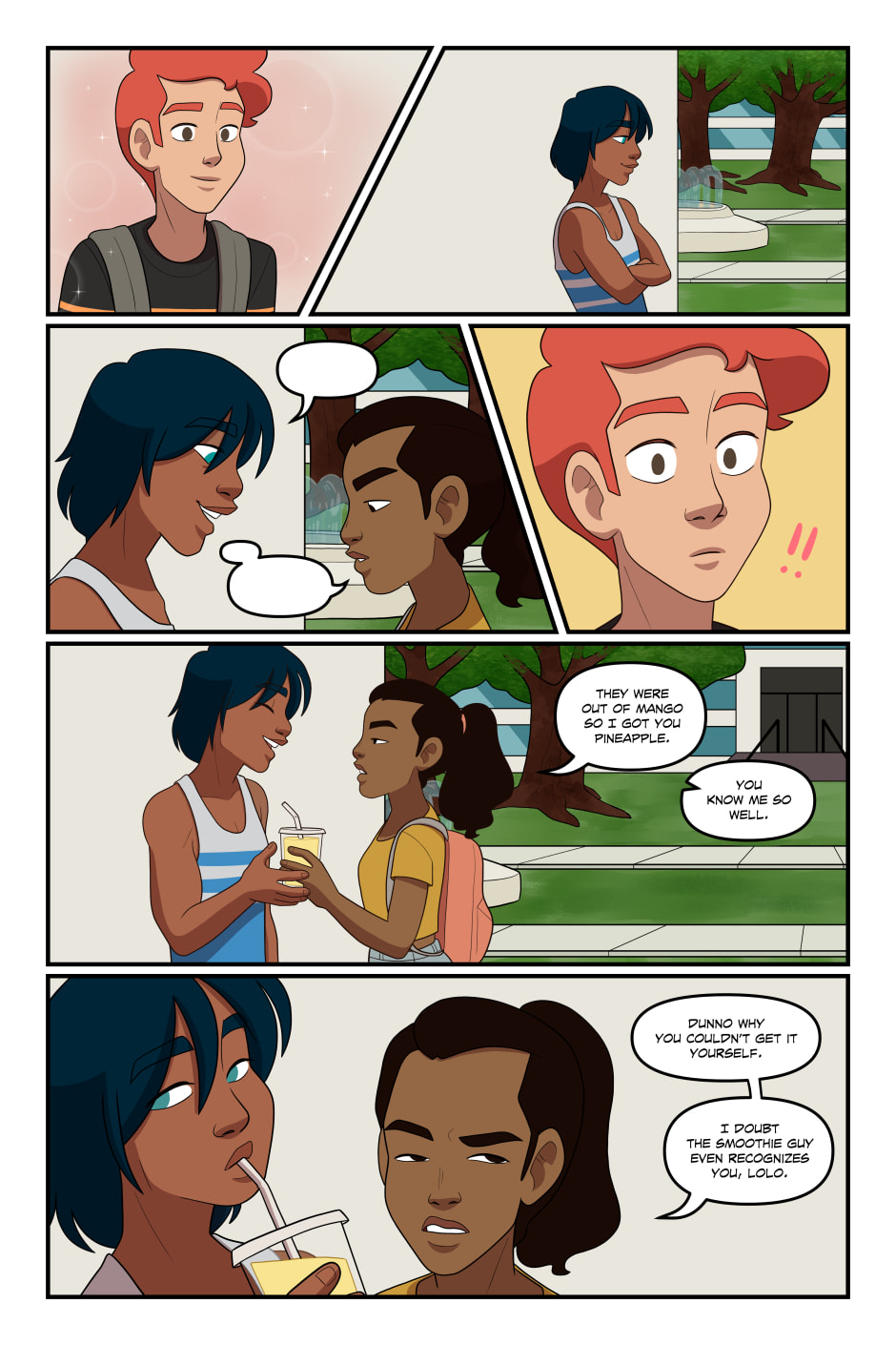 Sunkissed Chapter 4.8 page 1 - 