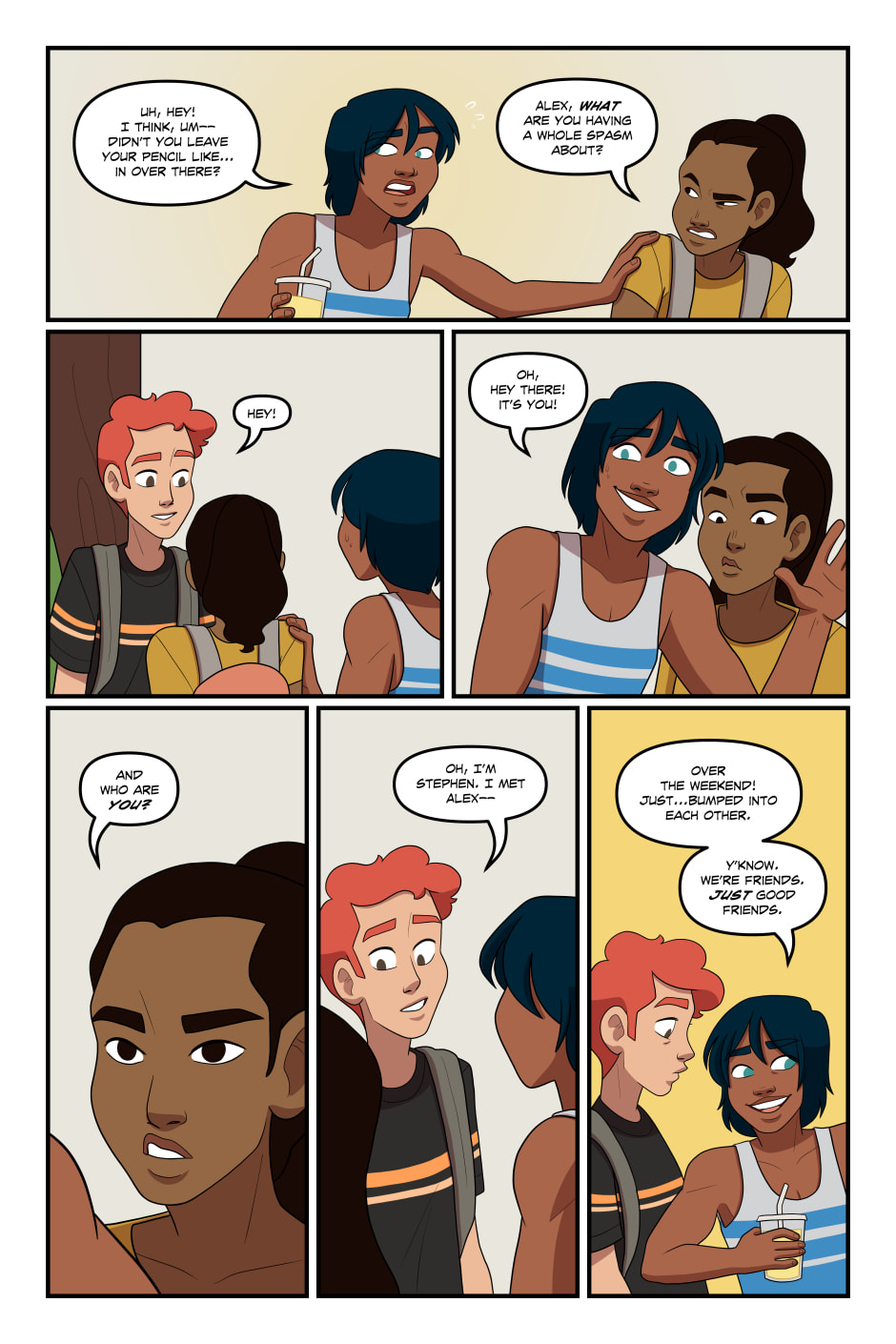 Sunkissed Chapter 4.9 page 1 - 