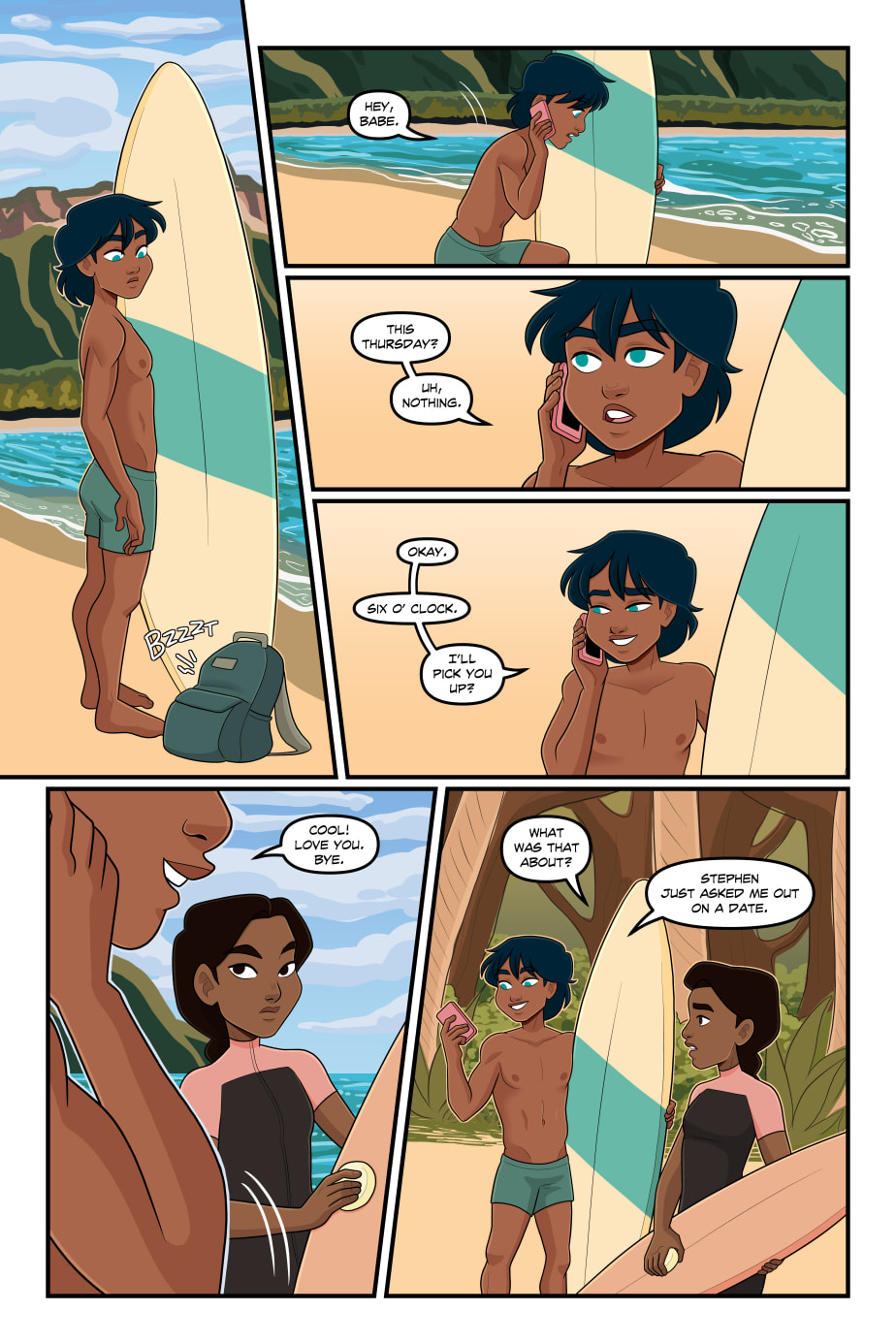 Sunkissed Chapter 44.7 page 2 - 