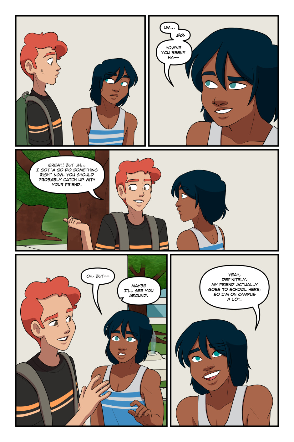 Sunkissed Chapter 5.1 page 1 - 
