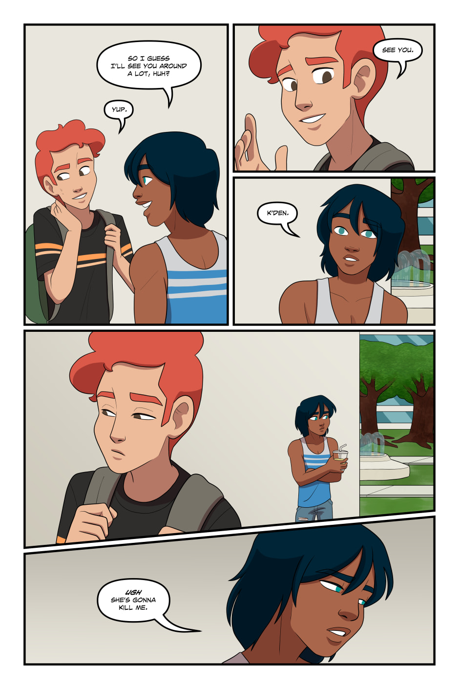 Sunkissed Chapter 5.2 page 1 - 