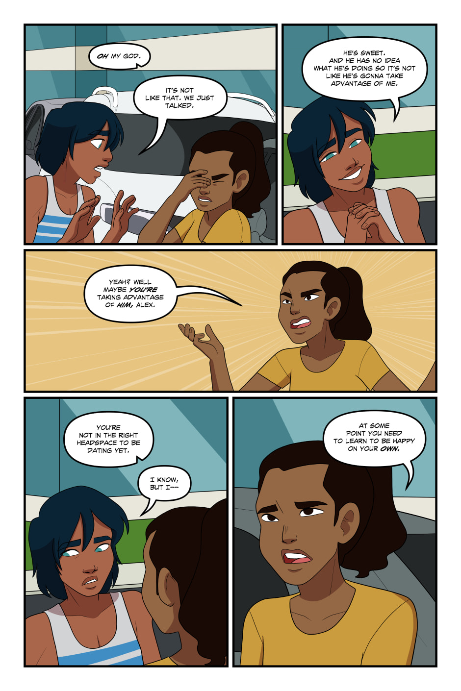 Sunkissed Chapter 5.4 page 1 - 