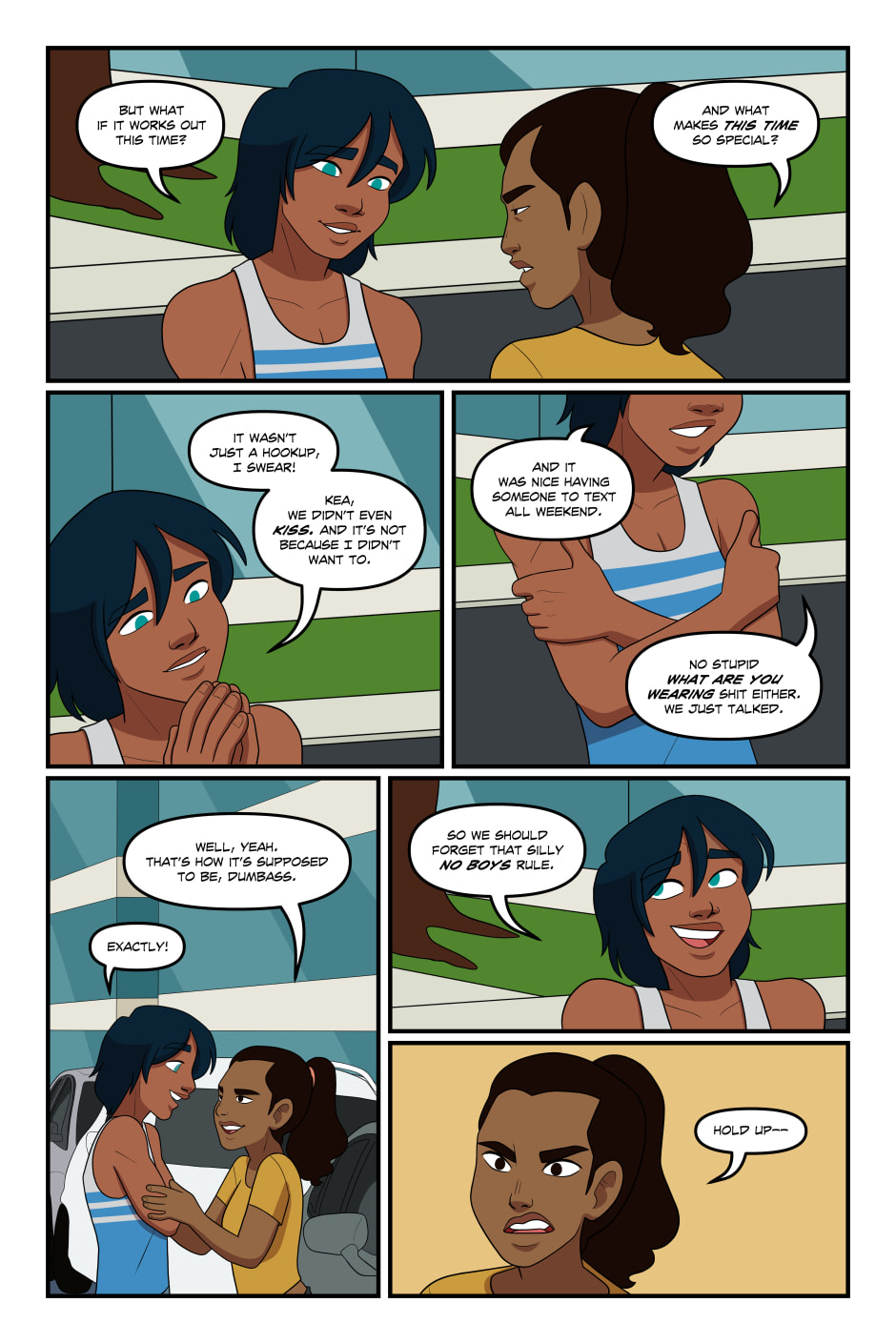 Sunkissed Chapter 5.5 page 1 - 
