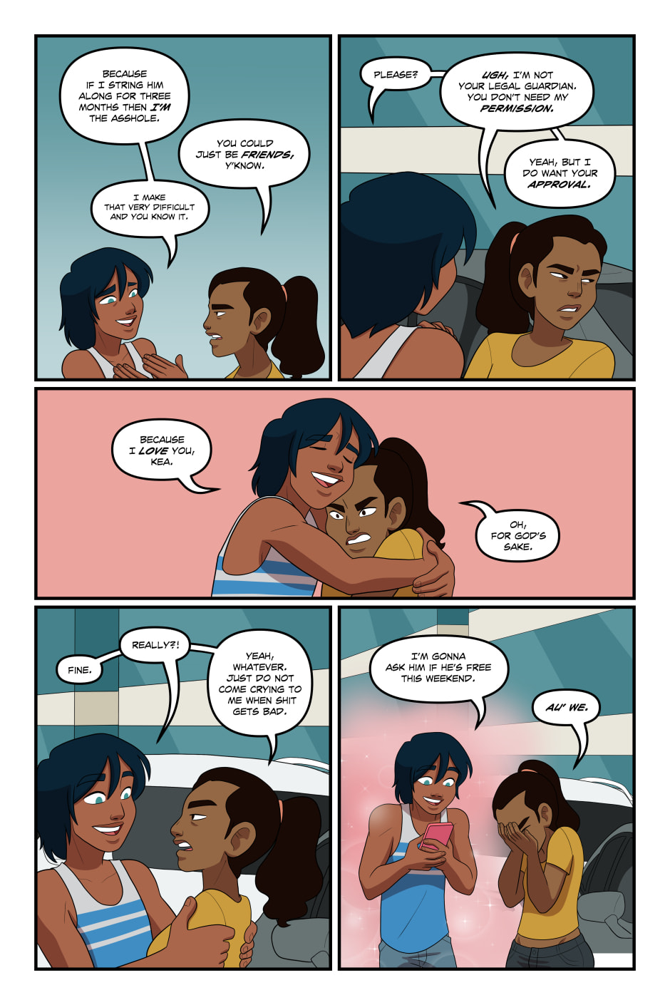 Sunkissed Chapter 5.7 page 1 - 