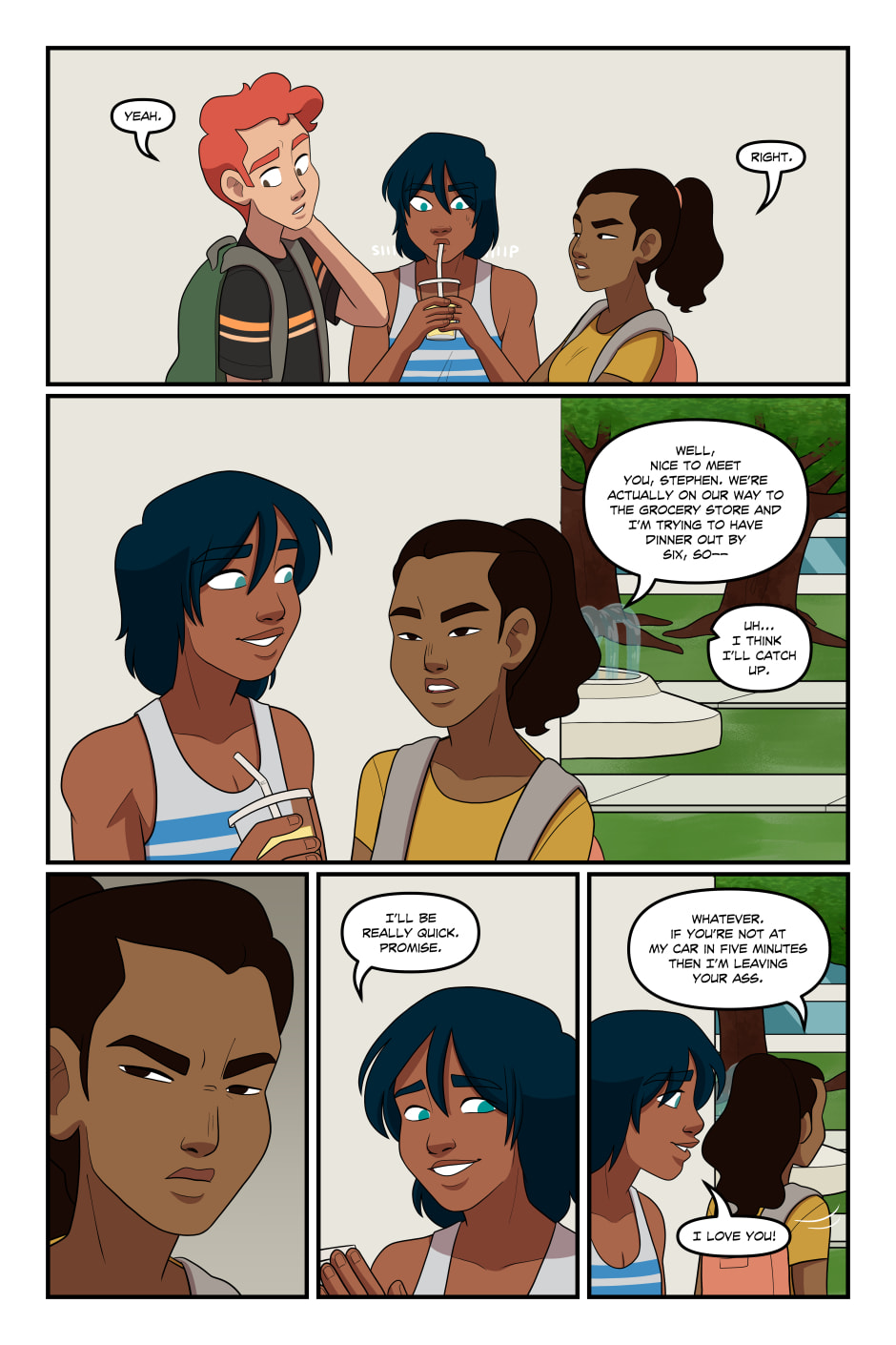 Sunkissed Chapter 5 page 1 - 