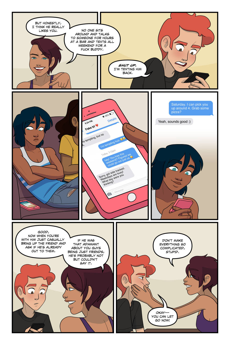 Sunkissed Chapter 6.1 page 1 - 