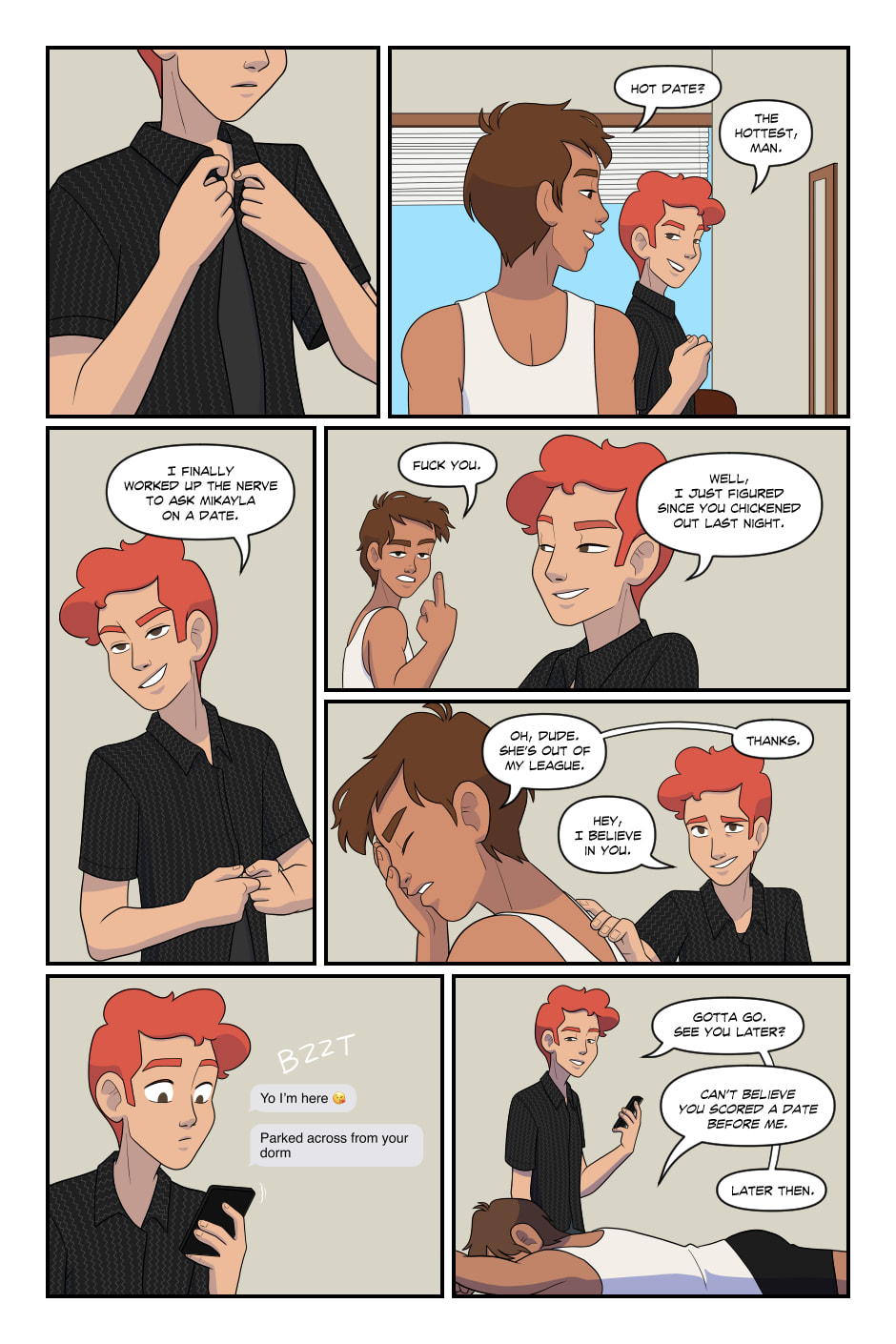 Sunkissed Chapter 6.2 page 1 - 