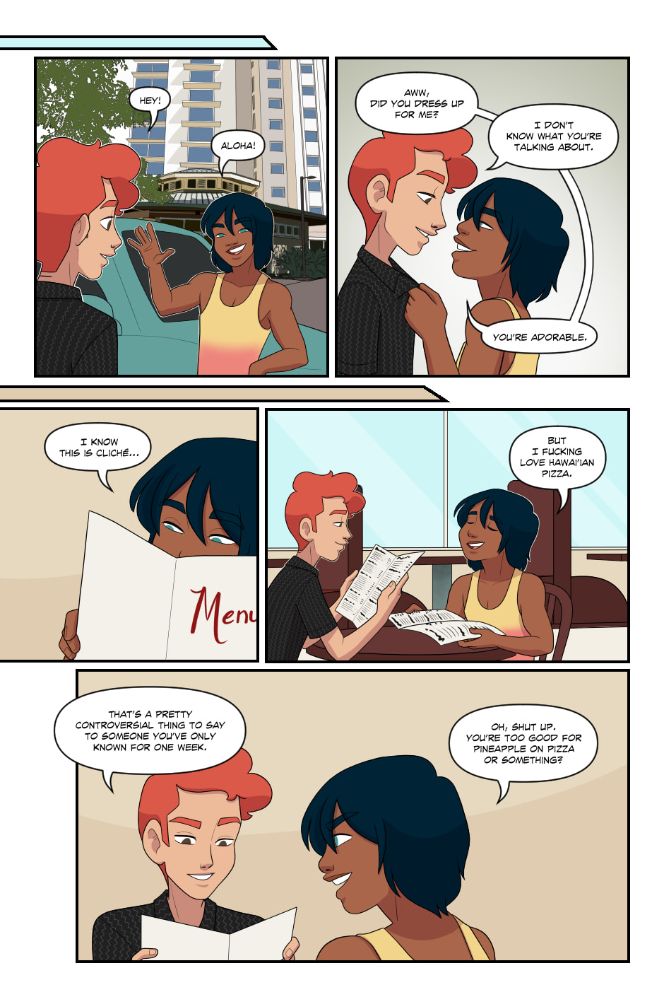 Sunkissed Chapter 6.3 page 1 - 
