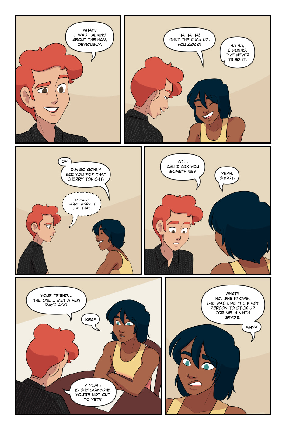 Sunkissed Chapter 6.4 page 1 - 