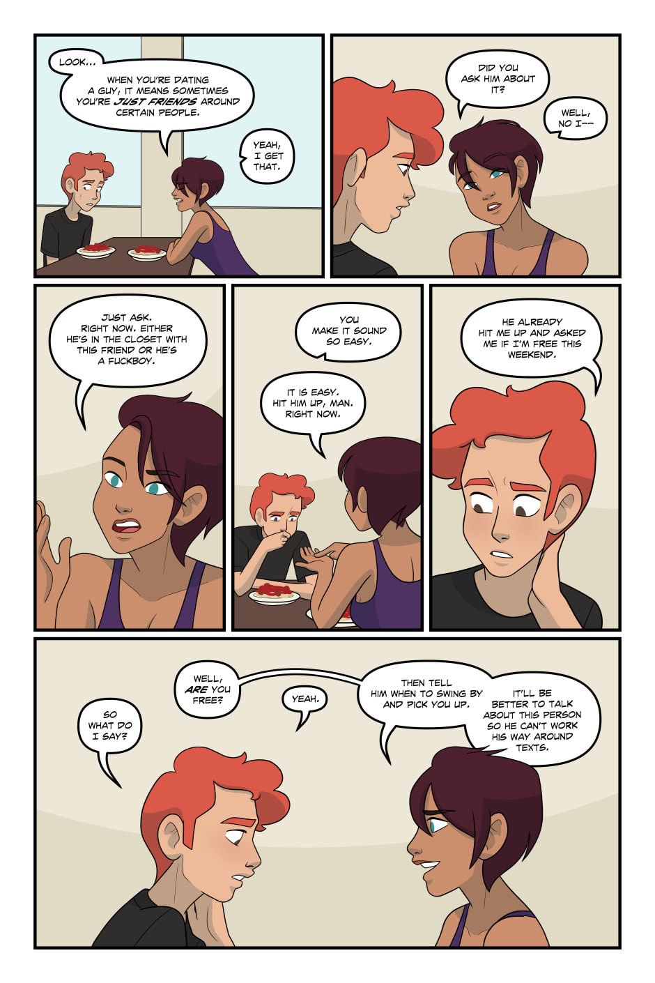 Sunkissed Chapter 6 page 1 - 