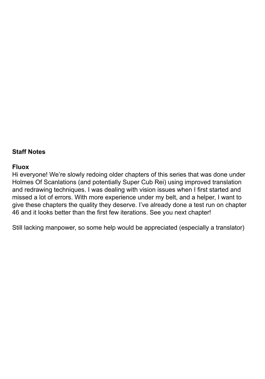 Super Cub Chapter 60 page 30 - 