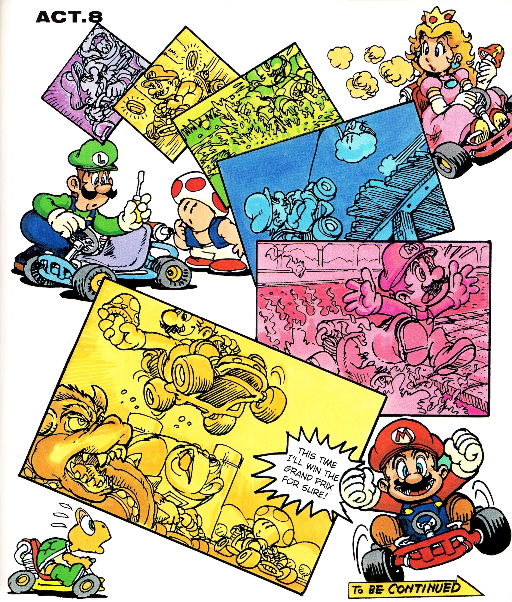 Super Mario Kart Nintendo Official Guidebook Chapter 0 page 11 - 