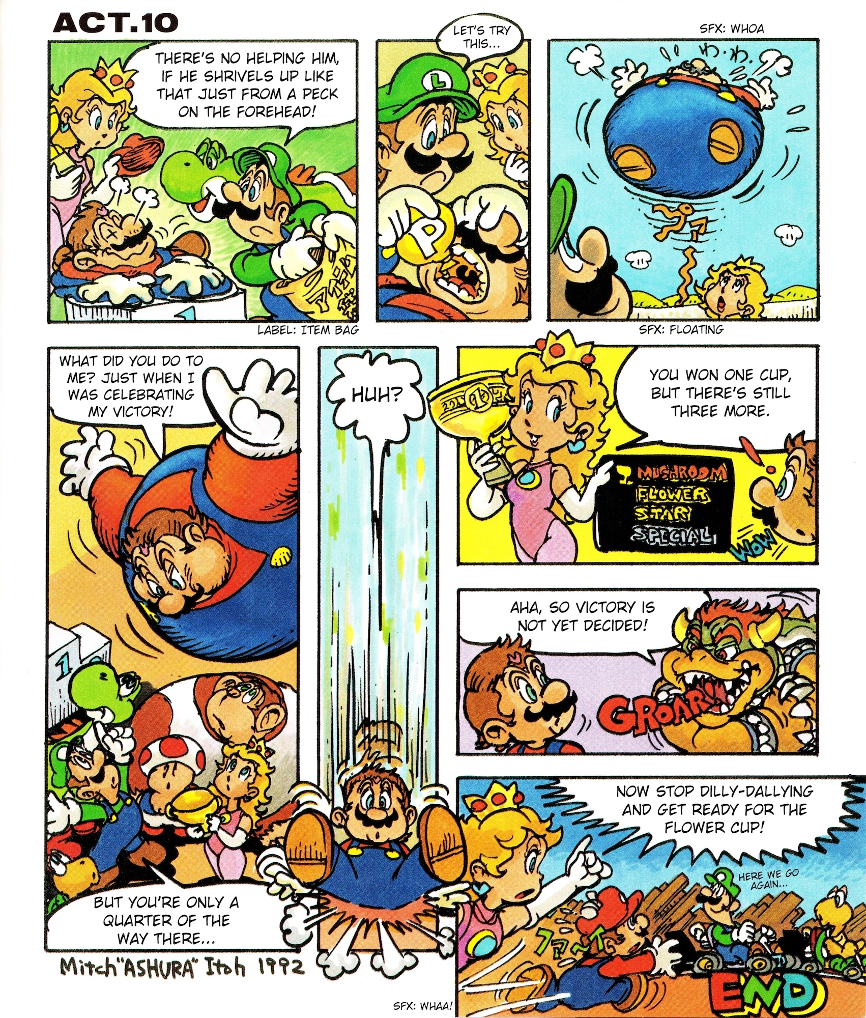 Super Mario Kart Nintendo Official Guidebook Chapter 0 page 13 - 