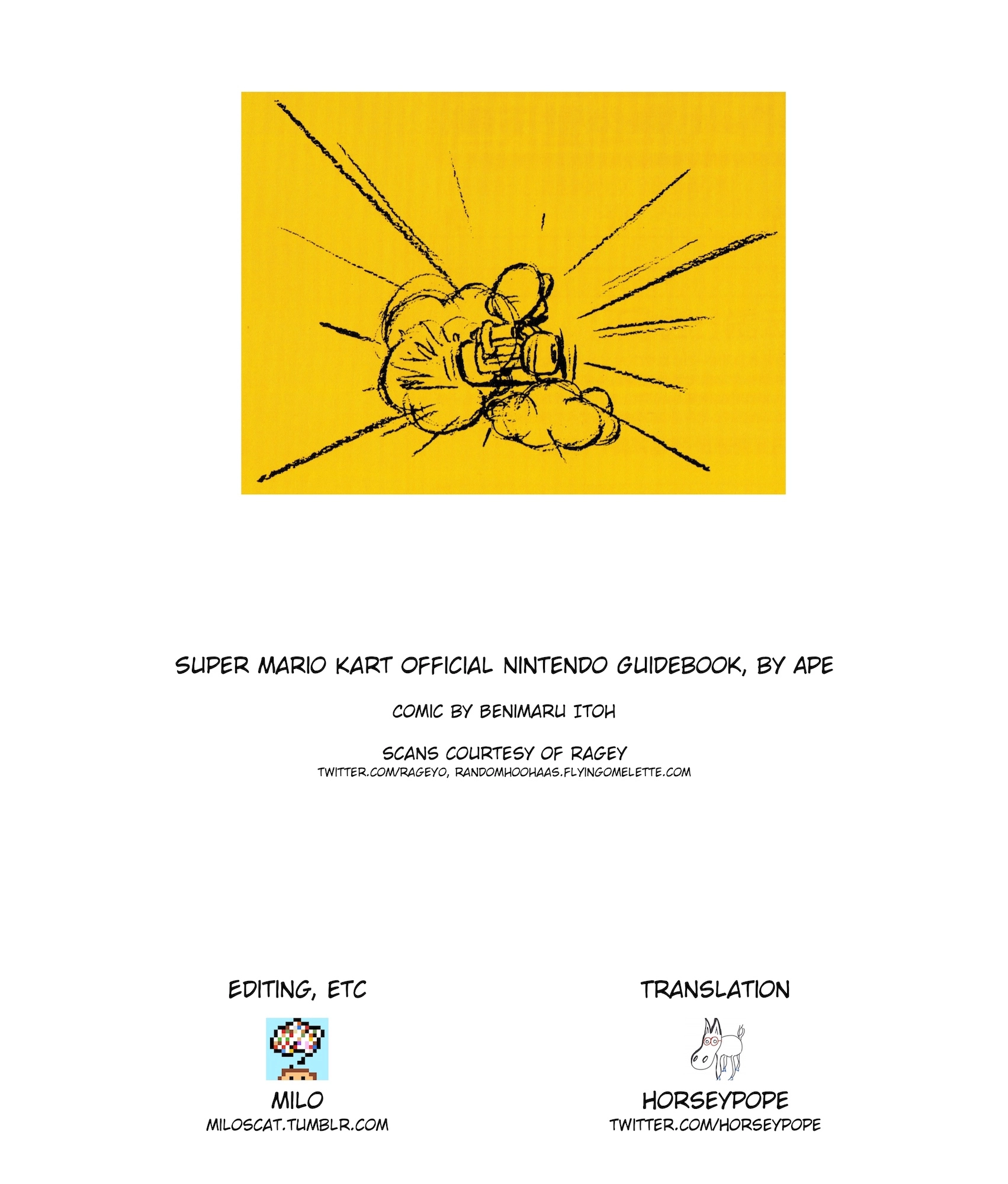 Super Mario Kart Nintendo Official Guidebook Chapter 0 page 14 - 