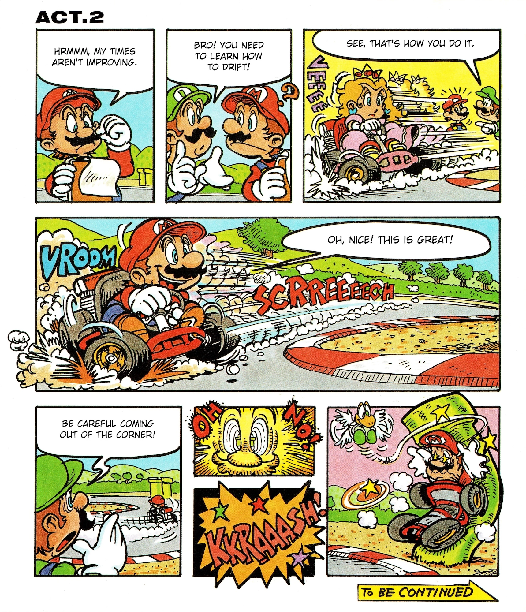 Super Mario Kart Nintendo Official Guidebook Chapter 0 page 5 - 