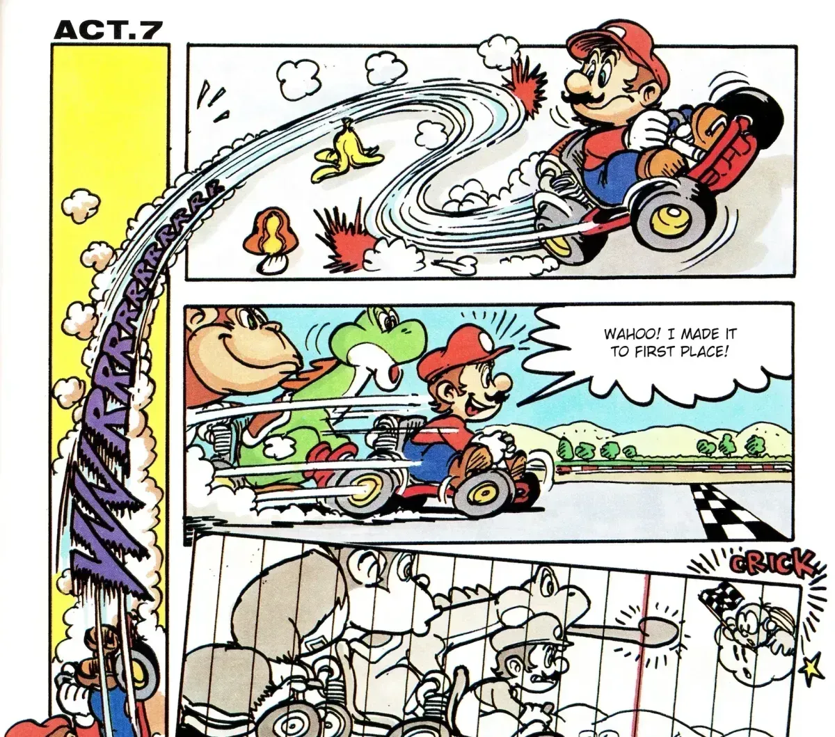 Super Mario Kart Nintendo Official Guidebook Chapter 1.1 page 19 - 