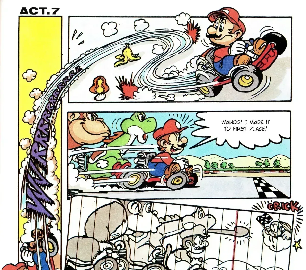 Super Mario Kart Nintendo Official Guidebook Chapter 1.3 page 19 - 