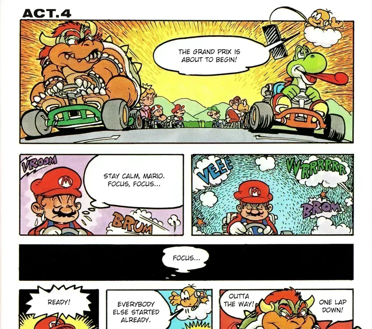 Super Mario Kart Nintendo Official Guidebook Chapter 1.6 page 13 - 