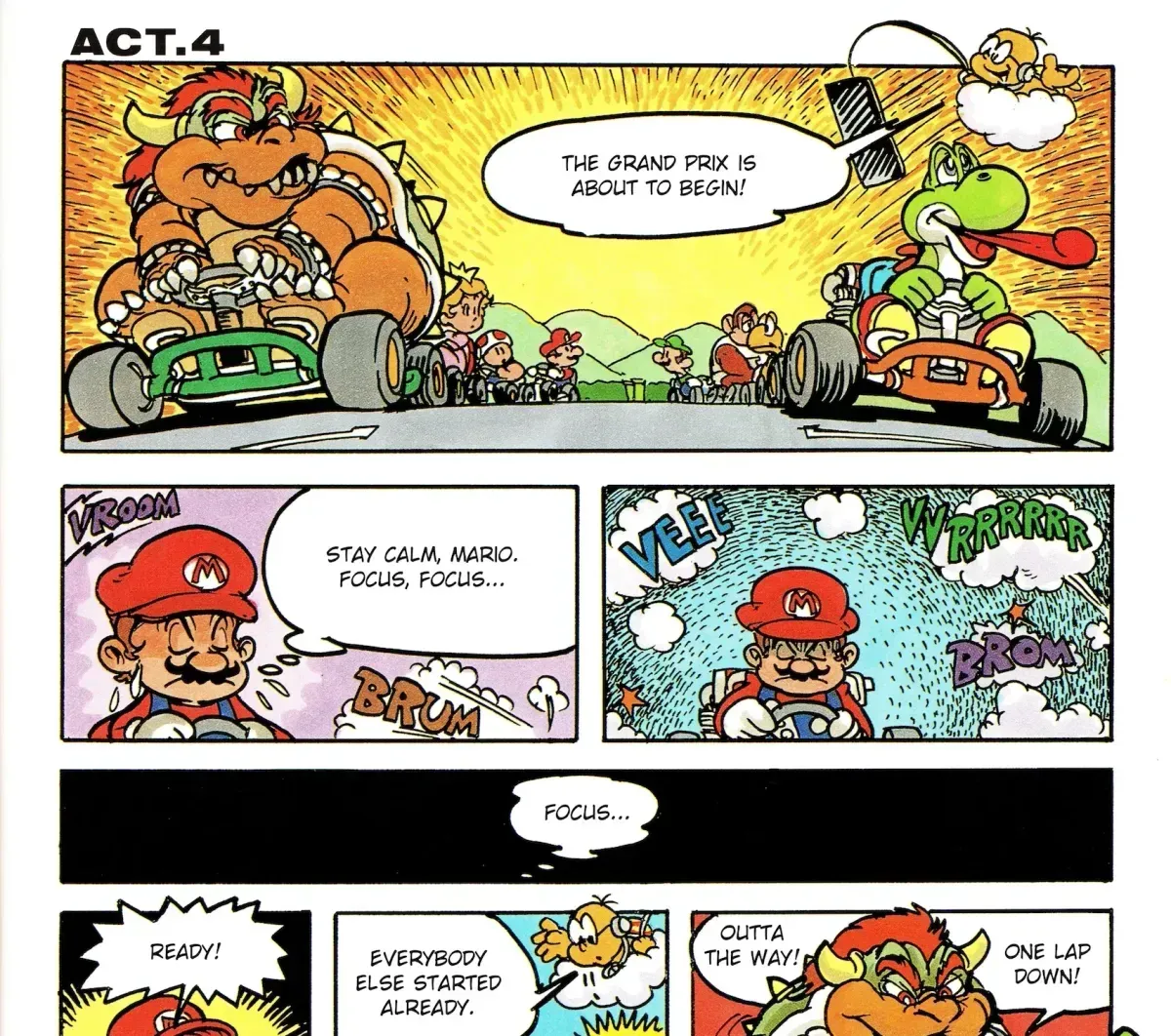 Super Mario Kart Nintendo Official Guidebook Chapter 1 page 13 - 