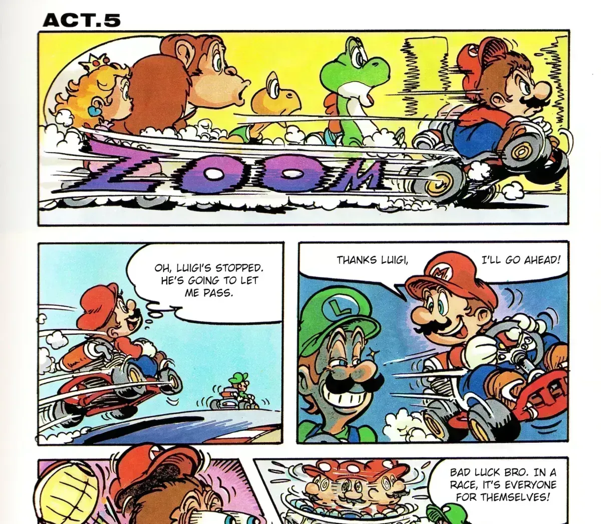 Super Mario Kart Nintendo Official Guidebook Chapter 2 page 15 - 