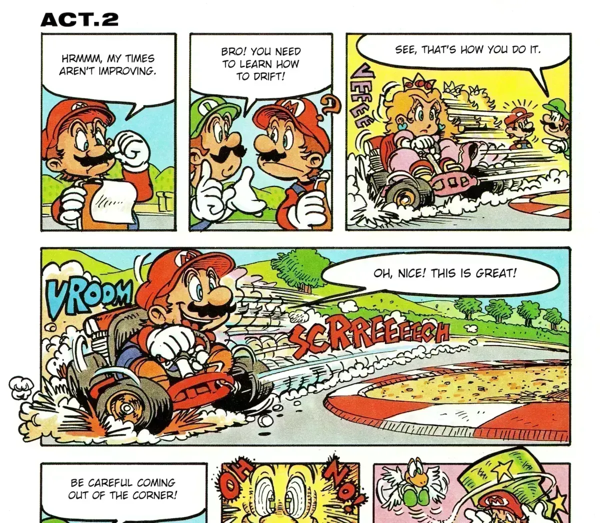 Super Mario Kart Nintendo Official Guidebook Chapter 2 page 9 - 