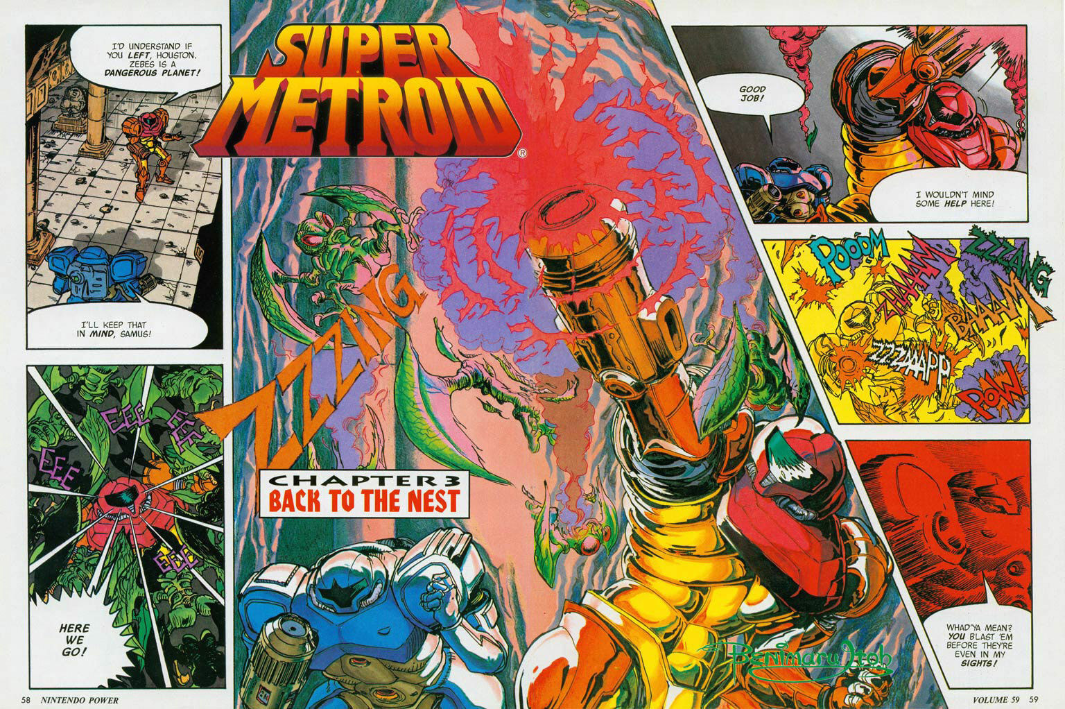 Super Metroid Chapter 3 page 1 - 