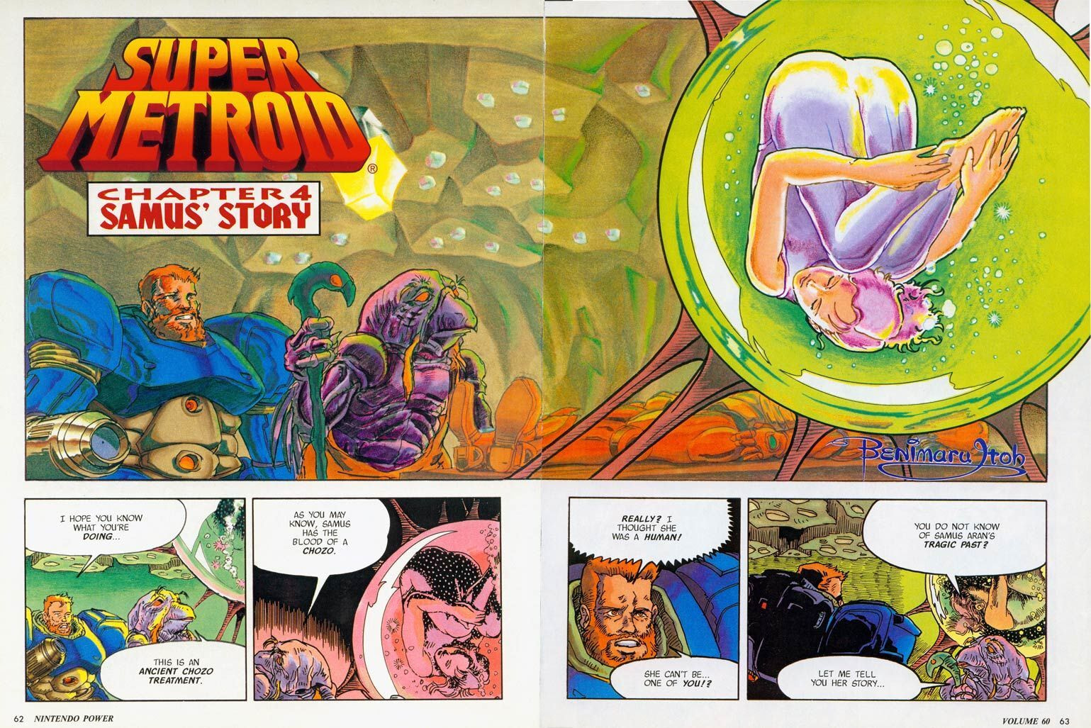 Super Metroid Chapter 4 page 1 - 