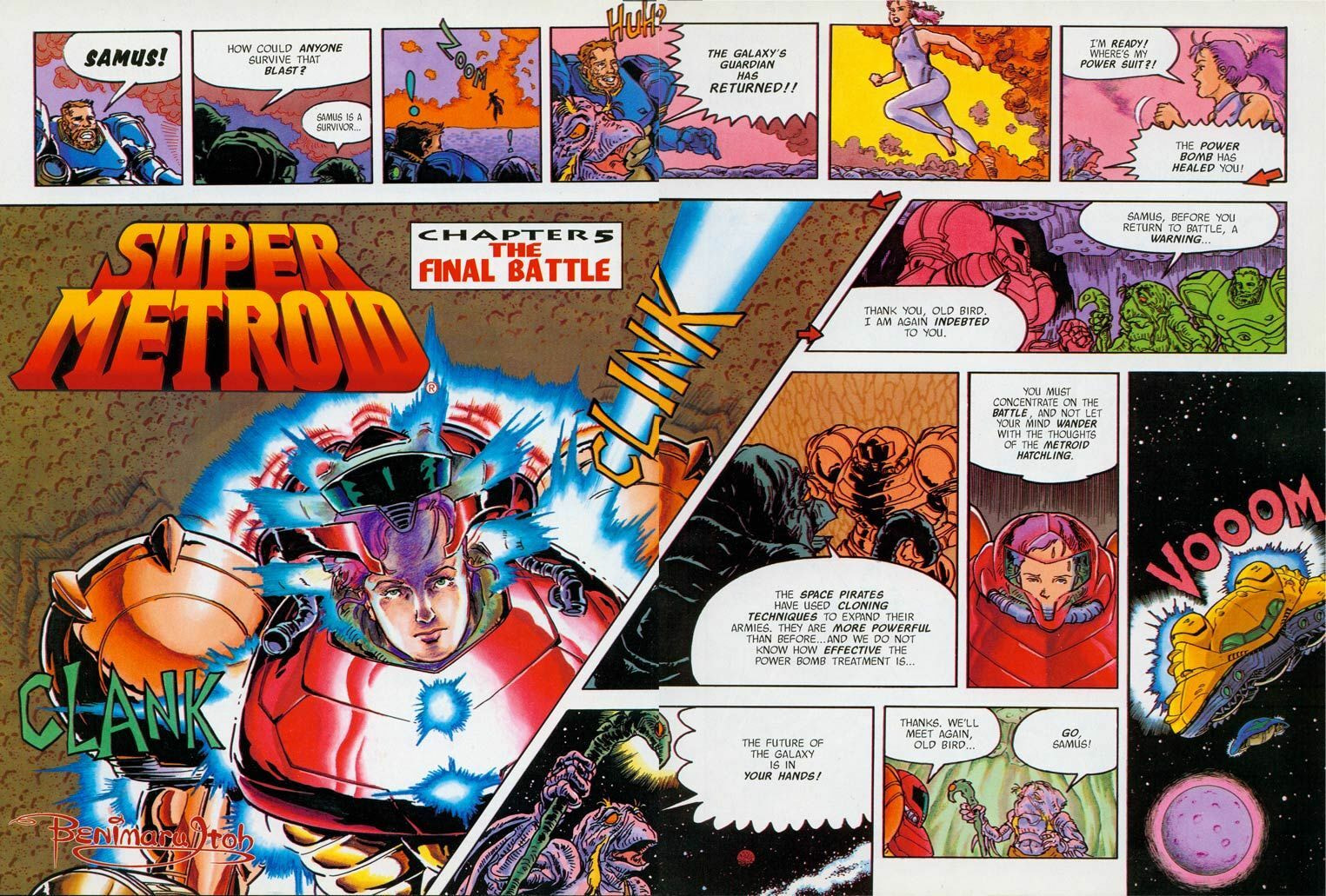 Super Metroid Chapter 5 page 1 - 