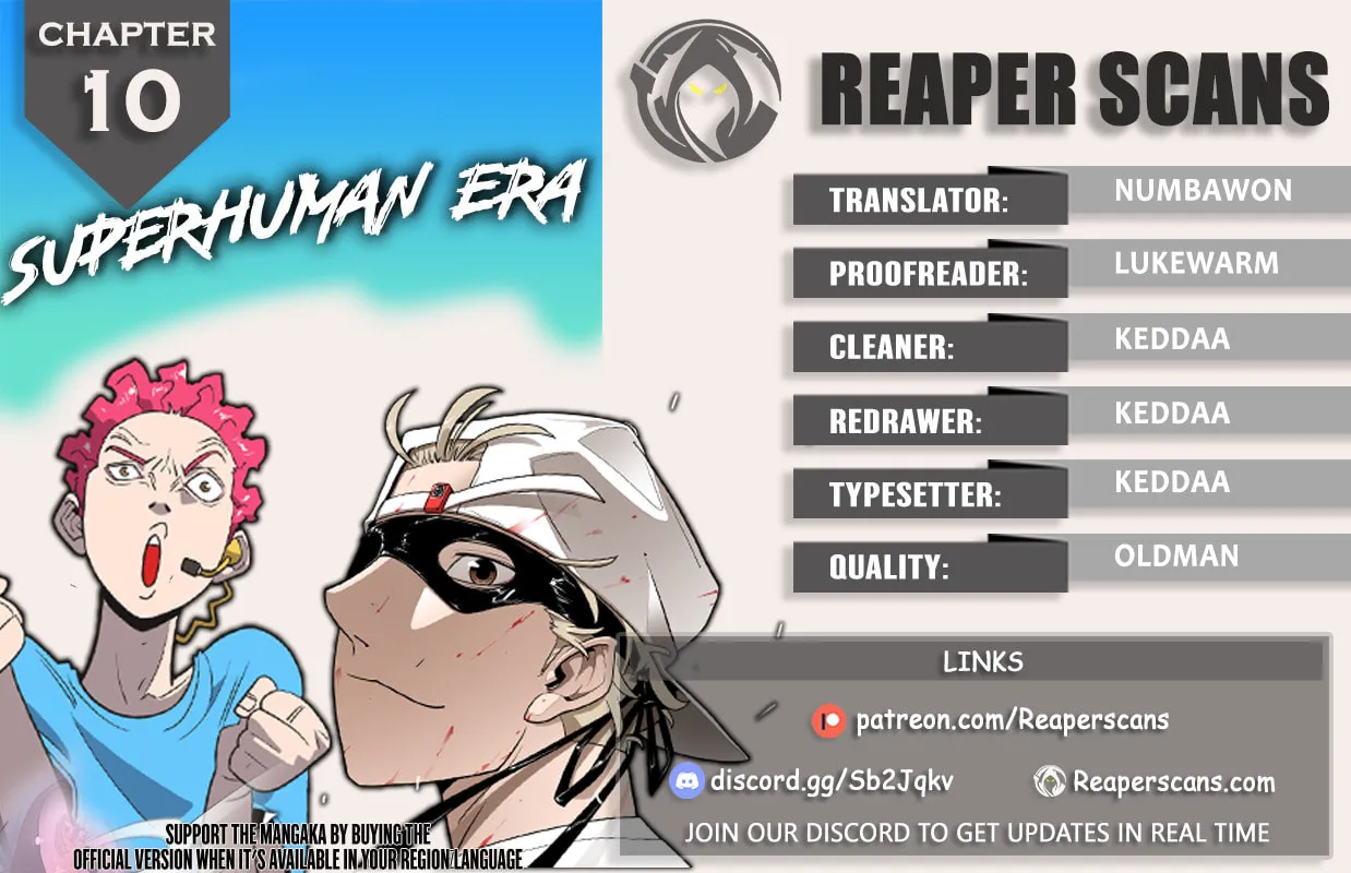 Superhuman Era Chapter 10 page 1 - 