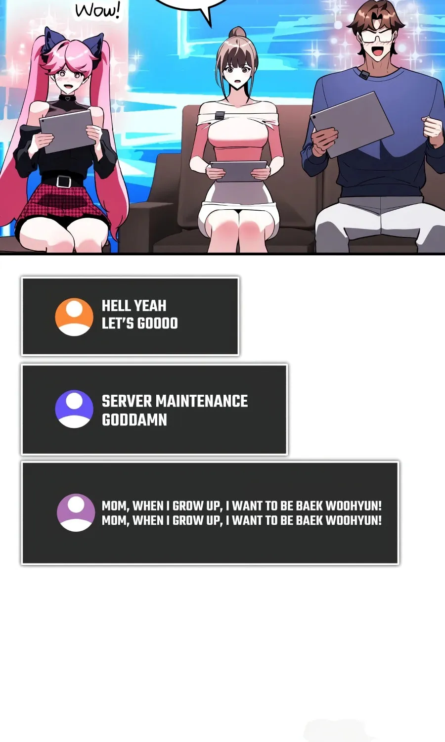 Superhuman Game Broadcast Chapter 34 page 142 - 