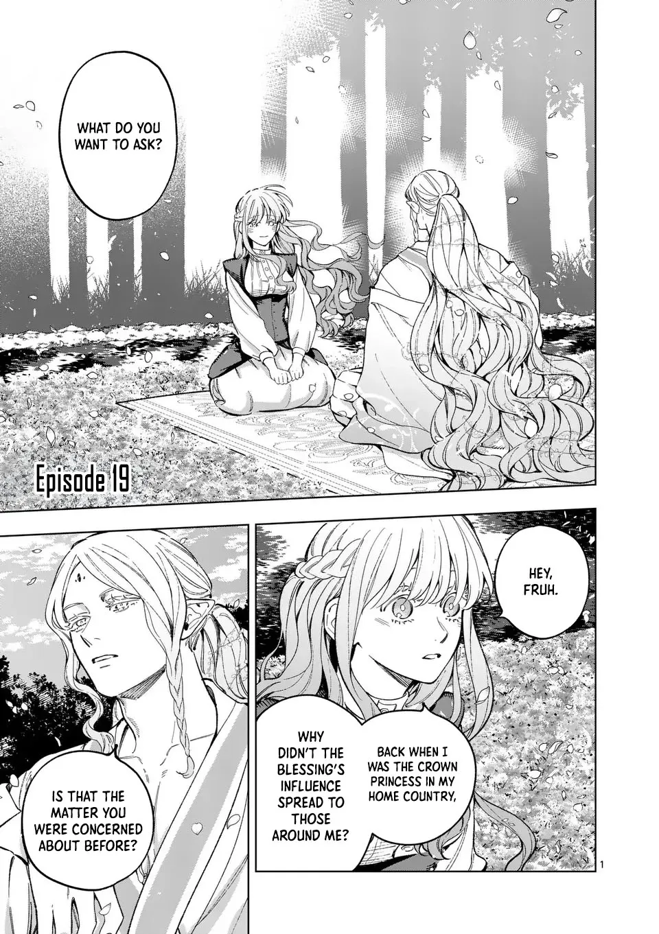 Surprisingly Fun New Life of a Divorced Lady Who Is No Longer Interested Chapter 19 page 1 - 