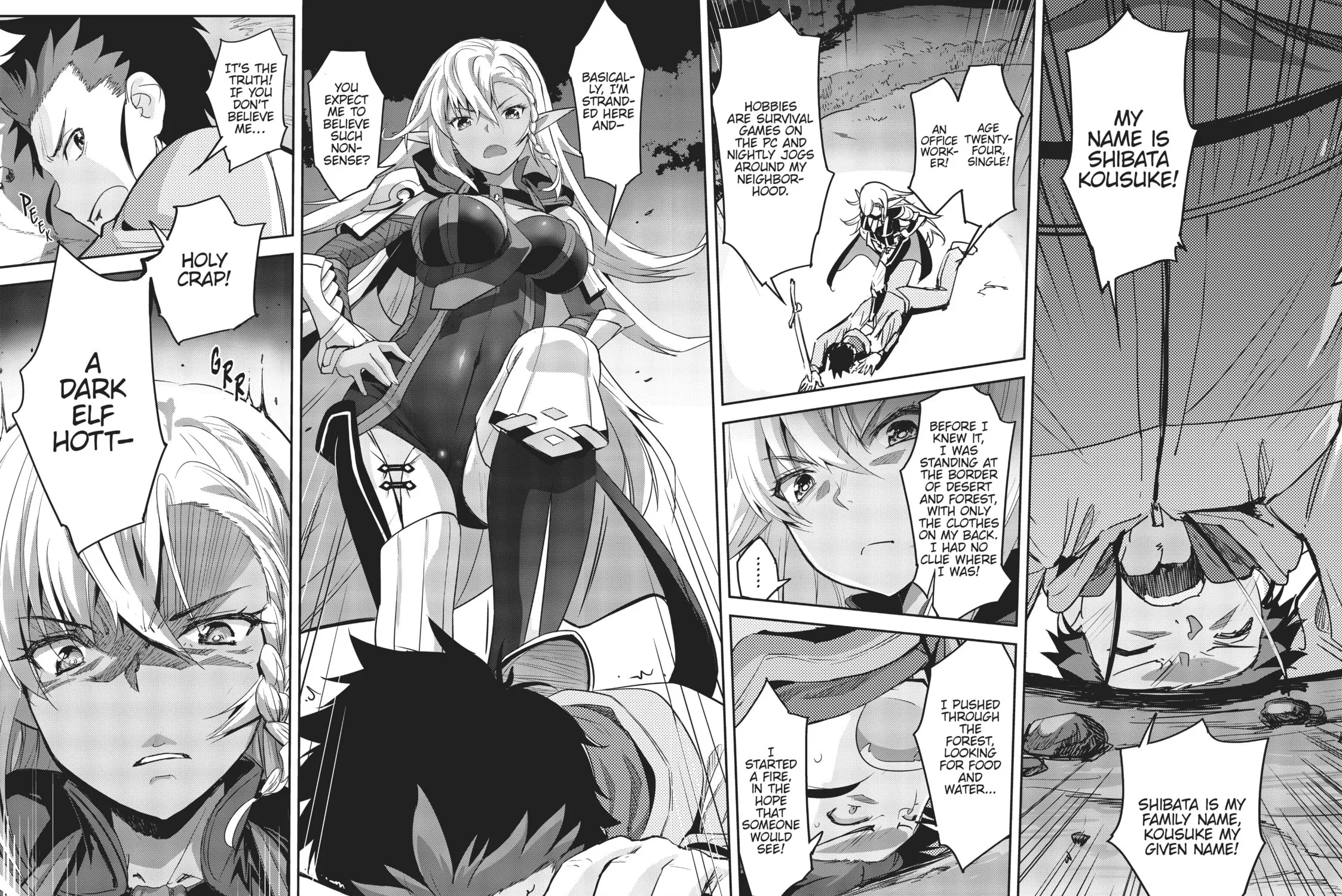 Survival in Another World with My Mistress! Chapter 1 page 3 - 