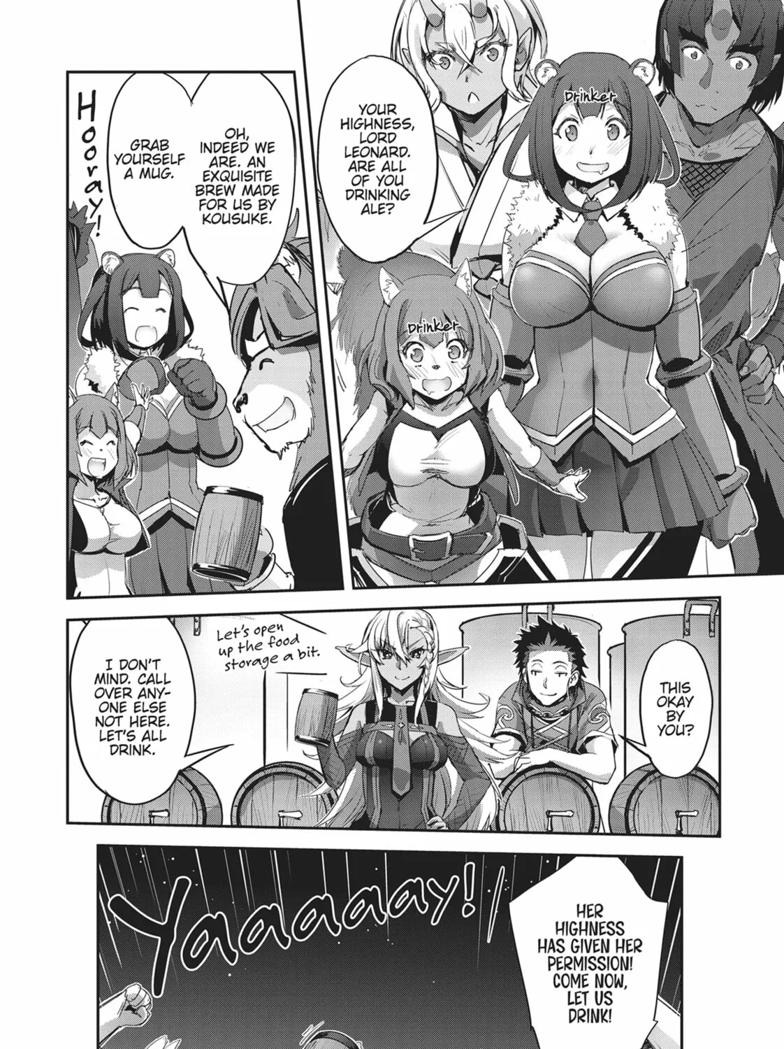 Survival in Another World with My Mistress! Chapter 34 page 37 - 
