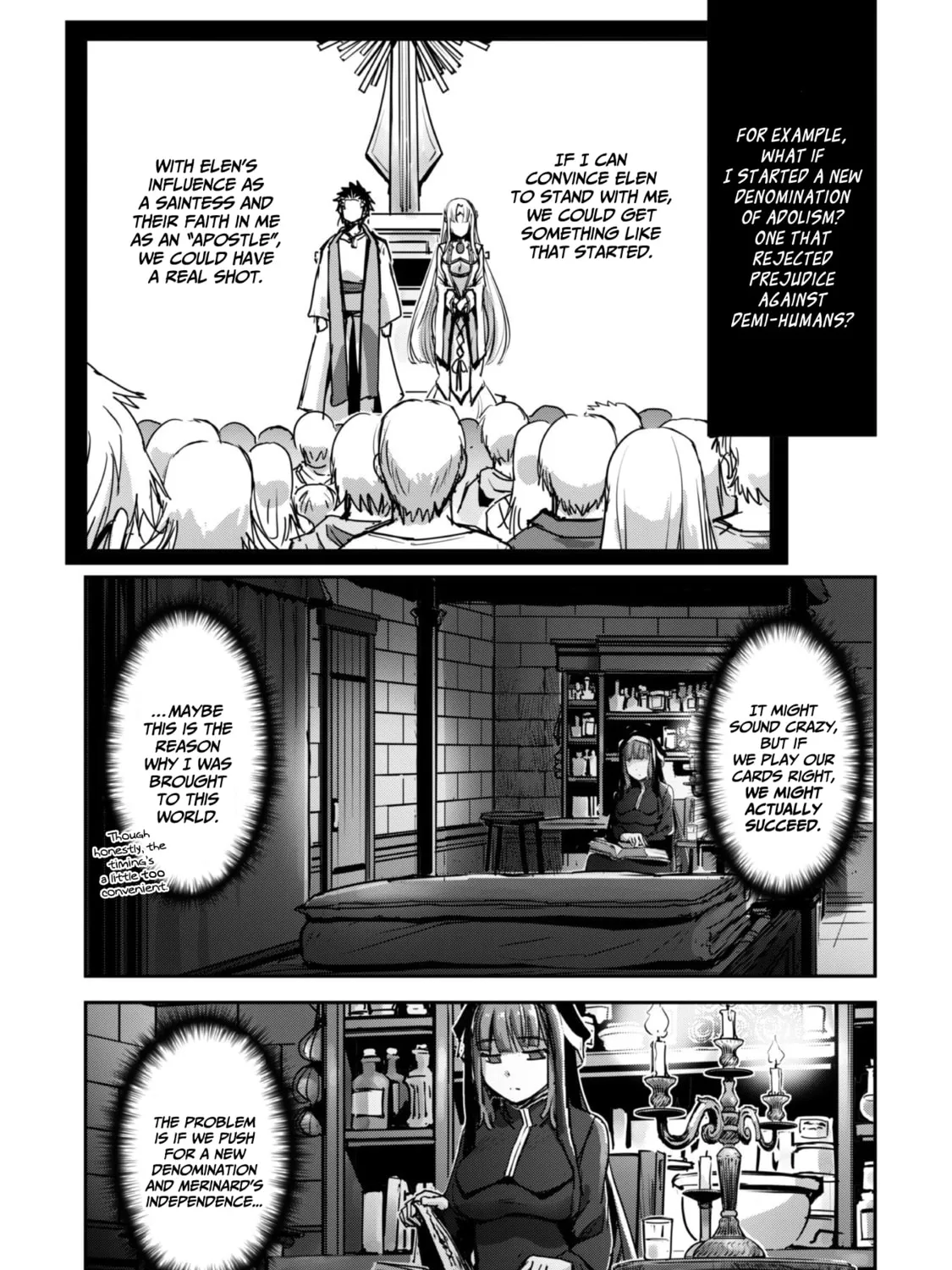 Survival in Another World with My Mistress! Chapter 50 page 32 - 
