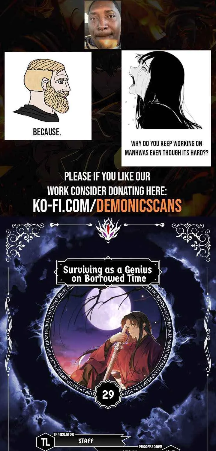Surviving as a Genius on Borrowed Time Chapter 29 page 1 - 
