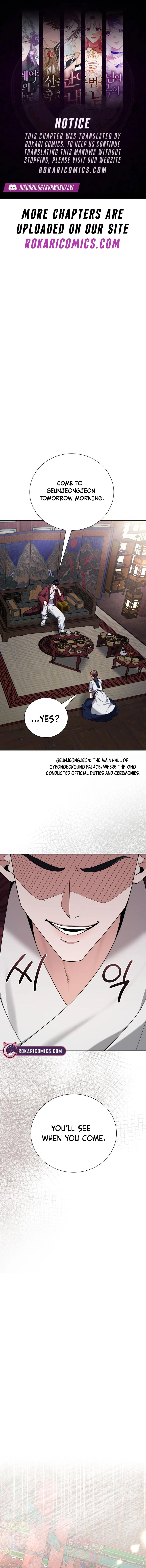 Surviving as Yeonsangun’s Chef Chapter 10 page 1 - 